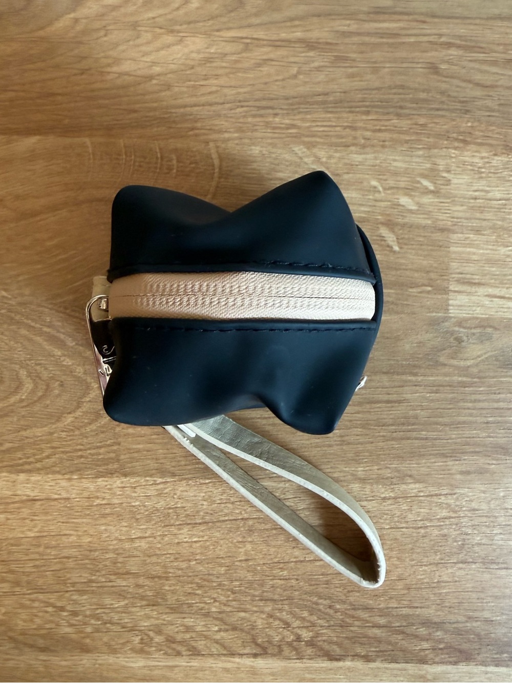 BEIS Black Mini Pouch Wristlet Pacifier & AirPod Pouch for ultimate diaper bag - Picture 2 of 9